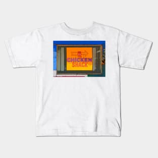 The Chicken Shack Luther Oklahoma Route 66 Kids T-Shirt